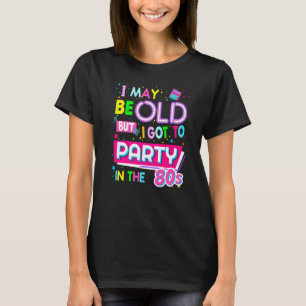 80er Jahre Frauen Rave-Outfit & 1980er Jahre Fancy T-Shirt