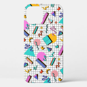 80er Jahre Helle Karos: Vintage-Geometrie. Case-Mate iPhone Hülle