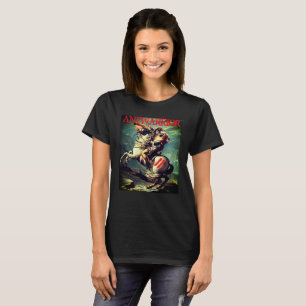 80er Jahre Musik Ant Krieger Grenze T-Shirt
