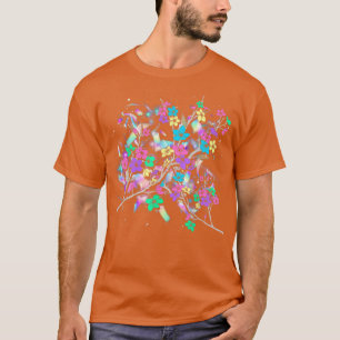80er Japan Sakura Rosa Blume Vaporwave Cherry Blos T-Shirt