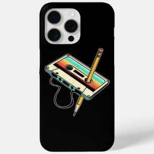 80er Kassettenband Bleistift 1980er Retro Vintage Case-Mate iPhone Hülle