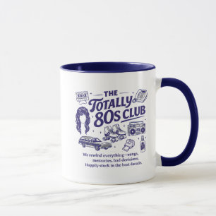 80er Kind Lustiger Club Gen X Beste Dekade Tasse