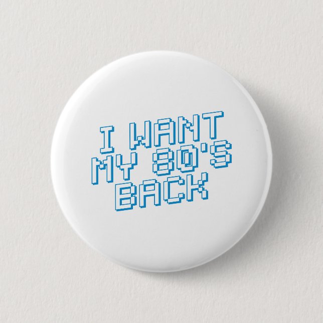 80er-Liebhaber Button (Vorderseite)