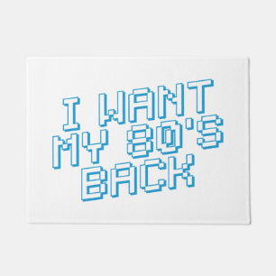 80er Lover Fußmatte