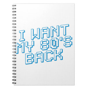 80er Lover Notizblock