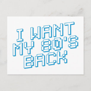 80er Lover Postkarte