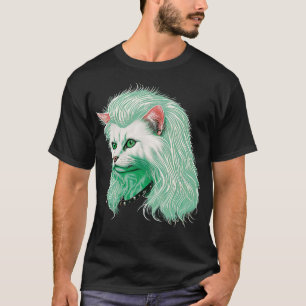 80er-Metallkatze mit Mullet 1 T-Shirt
