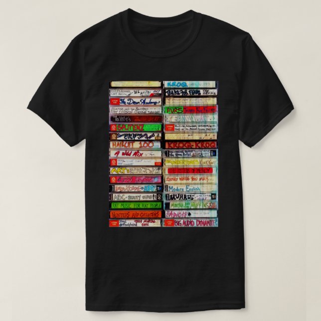 80er Mixtapes T-Shirt (Design vorne)