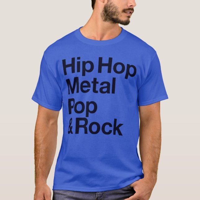 80er-Musik Retro T-Shirt (Vorderseite)