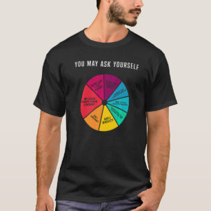 80er-Musik Retro-Text-Diagramm Sie Könnten Fragen T-Shirt
