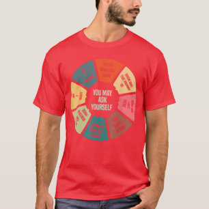 80er-Musik Retro-Text Pie-Chart, die du dir wünsch T-Shirt