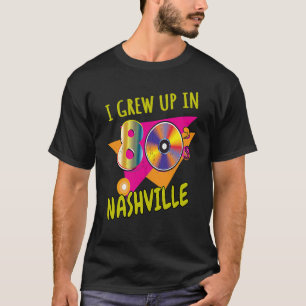 80er Nashville Geboren Lustig 1980er Liebe Retro A T-Shirt