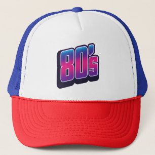 80er Neon Truckerkappe