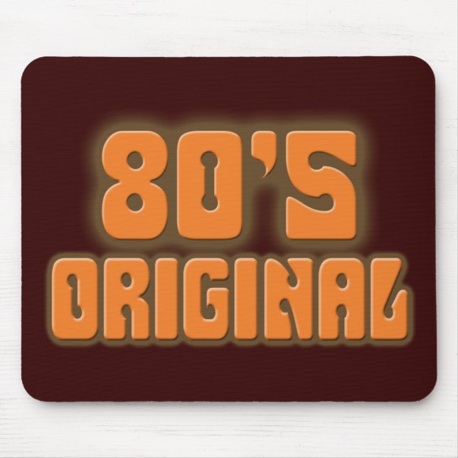 80er Original-Mauspad Mousepad (Vorne)