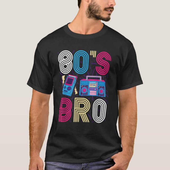 80er Outfit Women Men Dies ist mein 80er Bro Kostü T-Shirt (Vorderseite)