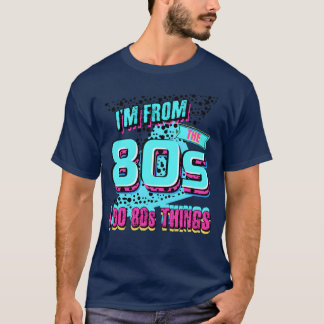 80er-Party 1980 lustig T-Shirt