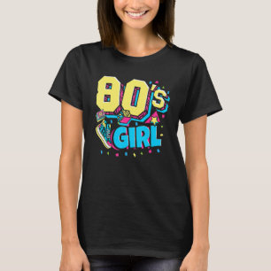 80er-Party-Themen-Party-Outfit-Kostüm Vintage Retr T-Shirt