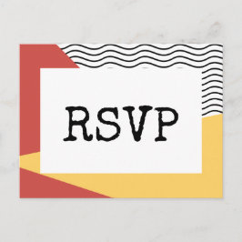 80er Pop art Memphis style UAWG Postkarte