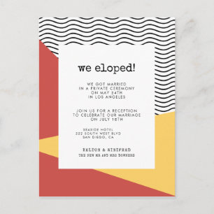 80er Pop art Memphis style Wir entwickeln Postkarte