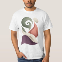 80er Pop-Art-Muster T-Shirt