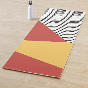 80er Pop Kunstmuster Yogamatte