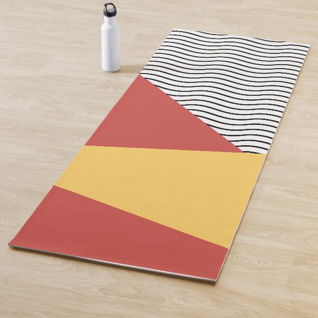 80er Pop Kunstmuster Yogamatte (Beispiel)