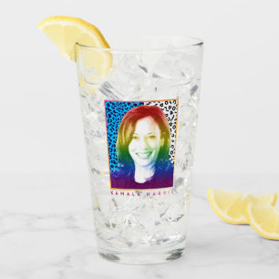 80er Poster - Kamala Harris Pride Glas