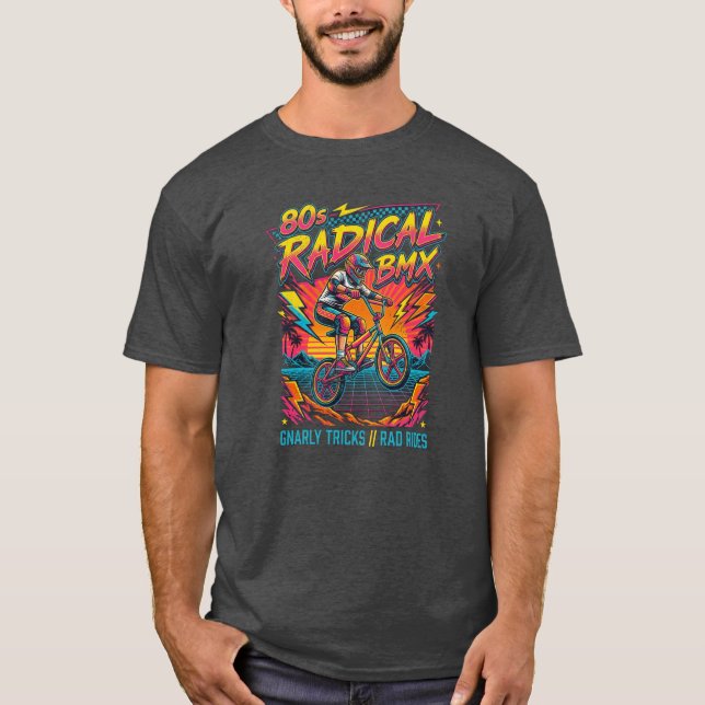 80er Radical BMX  T-Shirt (Vorderseite)
