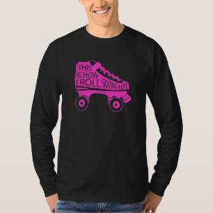 80er Retro Cool Skaten So Roll ich Skaten T-Shirt