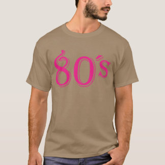 80er Retro Kleidung Ich liebe die 80er T-Shirt