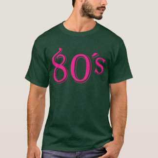 80er Retro Kleidung Ich liebe die 80er T-Shirt