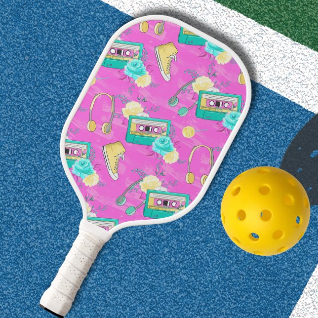 80er Retro Pickleball Paddle (Von Creator hochgeladen)