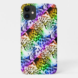 80er Retro Style Regenbogen Leopard Case-Mate iPhone Hülle