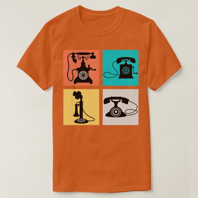 80er Retro T-Shirt (Design vorne)