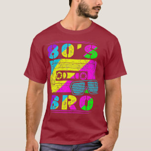 80er Retro-Tape-Bruder-Party 80er DJ-Party-Gänger T-Shirt