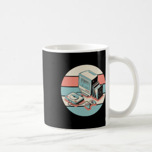 80er Retro-Vintage-Gamer-Arcade-Maschine Gaming-Ge Kaffeetasse