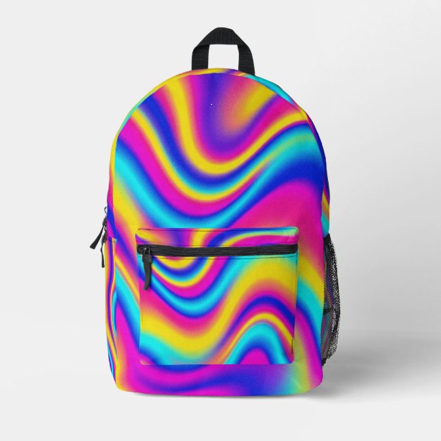 80er Revival  Bedruckter Rucksack (Vorderseite)