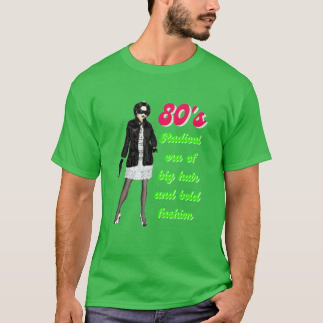 80er Rewind Nostalgia Vintag T-Shirt (Vorderseite)
