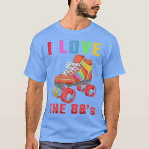 80er Rollerskates T Shirt Vintag Roller Skaten