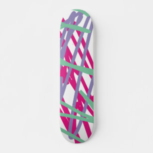 80er Skateboard achtzig Vintage Splash Medley Art