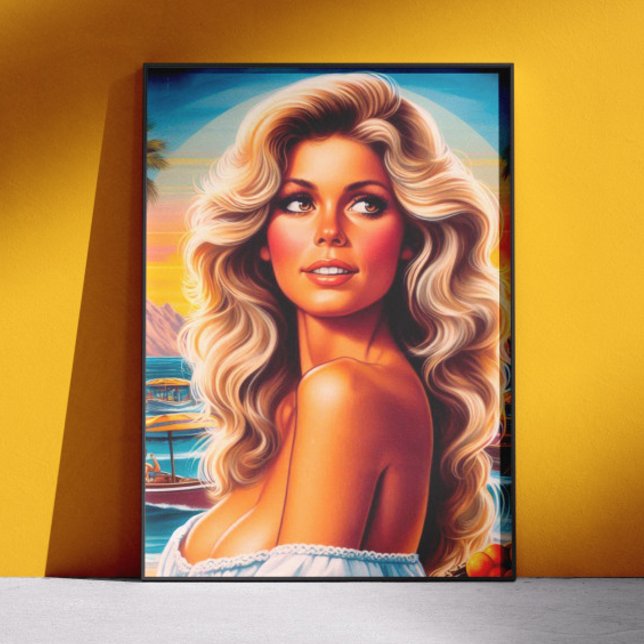 80er Sommerfrau Poster (Von Creator hochgeladen)