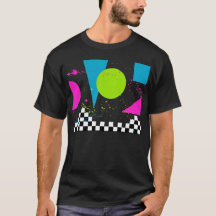80er Splatterpaint-Shirt