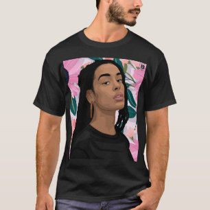 80er Style Singer Honest Singer R&B Portrai T-Shirt