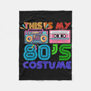 80er Styles Men Halloween 1980er Jahre Das ist mei Fleecedecke