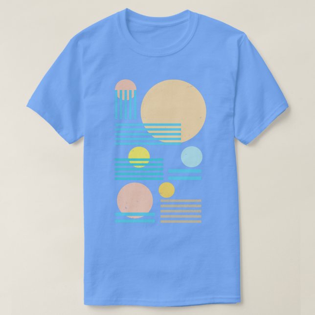 80er Sunrise und Sunset T-Shirt (Design vorne)