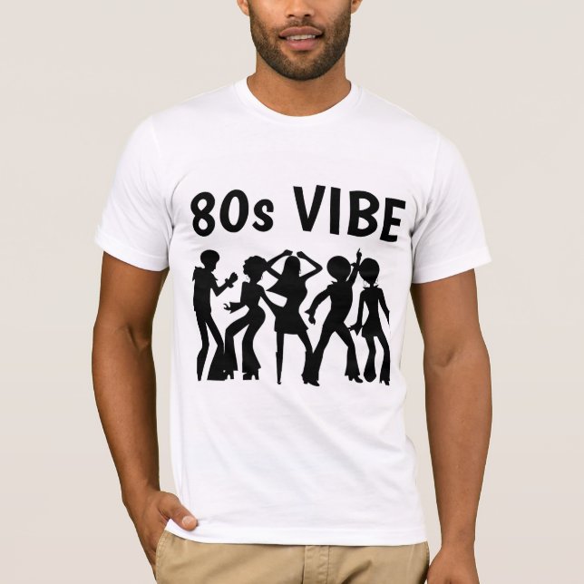 80ER VIBE VINTAGE T - SHIRT (Vorderseite)