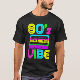 80er-Vibes Vintage 1980er-Musik 80er-Kostüm-Party T-Shirt