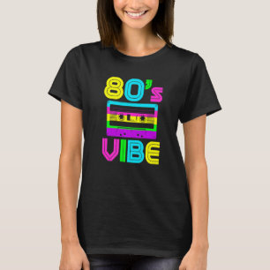 80er-Vibes Vintage 1980er-Musik 80er-Kostüm-Party T-Shirt