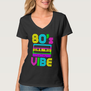 80er-Vibes Vintage 1980er-Musik 80er-Kostüm-Party T-Shirt