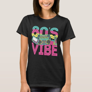 80er-Vibes Vintage Retro 1980er 80er-Stile Party-M T-Shirt